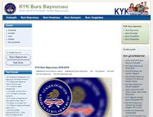 Tablet Screenshot of kykbursbasvurusu.com